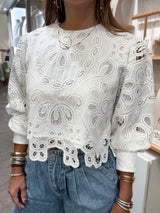 White Lace Top