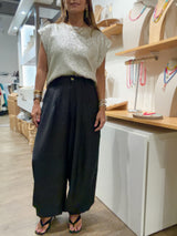 Metallic Textured Top