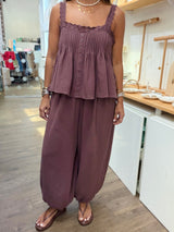 Cinnamon Top & Pant Set