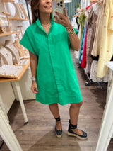 Green Shift Dress