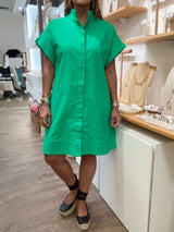 Green Shift Dress