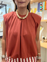 Rust Elastic Hem