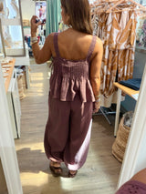 Cinnamon Top & Pant Set