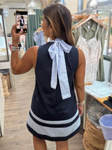 Navy Shift Dress