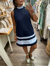 Navy Shift Dress