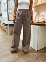 Charcoal Grey Utility Vest Top & Pants