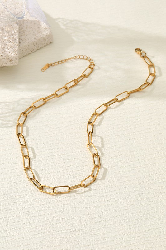 Stainless Steel Chain Necklaces (8 styles available)