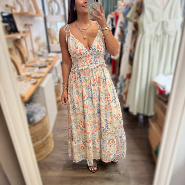 Mini Floral Print Dress