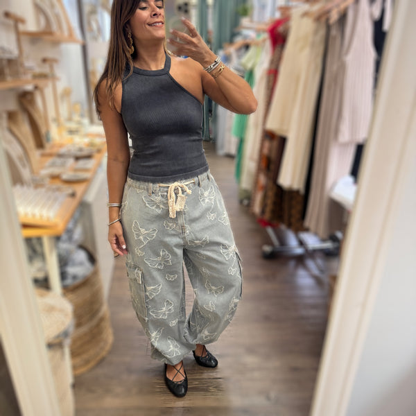 Butterfly Light Denim Jean