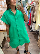 Green Shift Dress