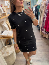 Black Embellished Dress