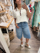 White Lace Top