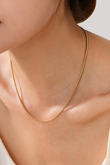 Stainless Steel Chain Necklaces (8 styles available)