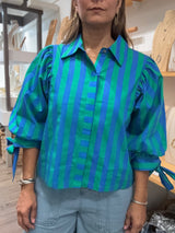 Green & Blue Stripes