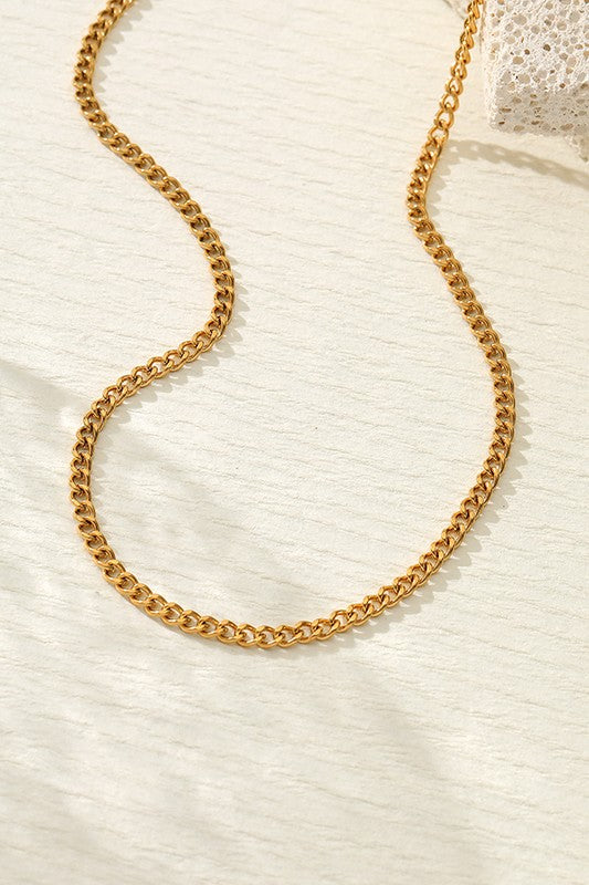 Stainless Steel Chain Necklaces (8 styles available)