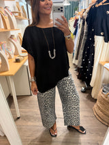 Black Asymmetrical Top