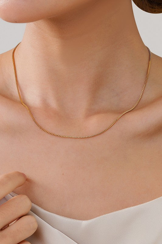 Stainless Steel Chain Necklaces (8 styles available)