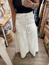 White Wide Leg Jean