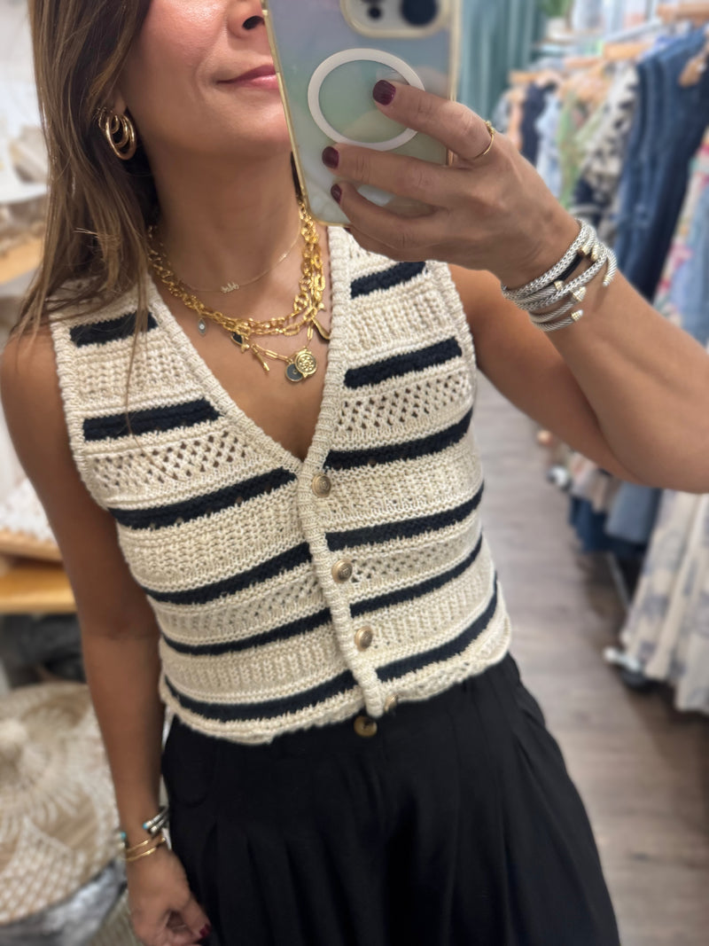Stripes Knitted Top