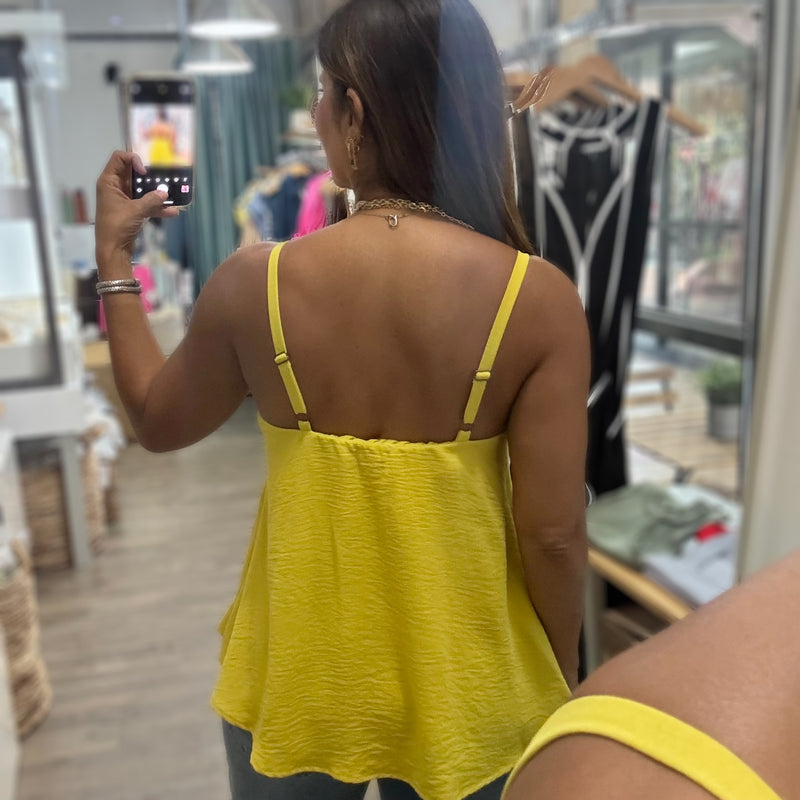 Marigold Flowy Cami Top