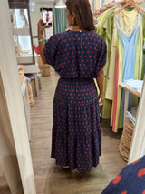 Navy & Brick Polka Dots Set