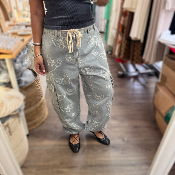 Butterfly Light Denim Jean
