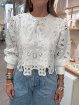 White Lace Top