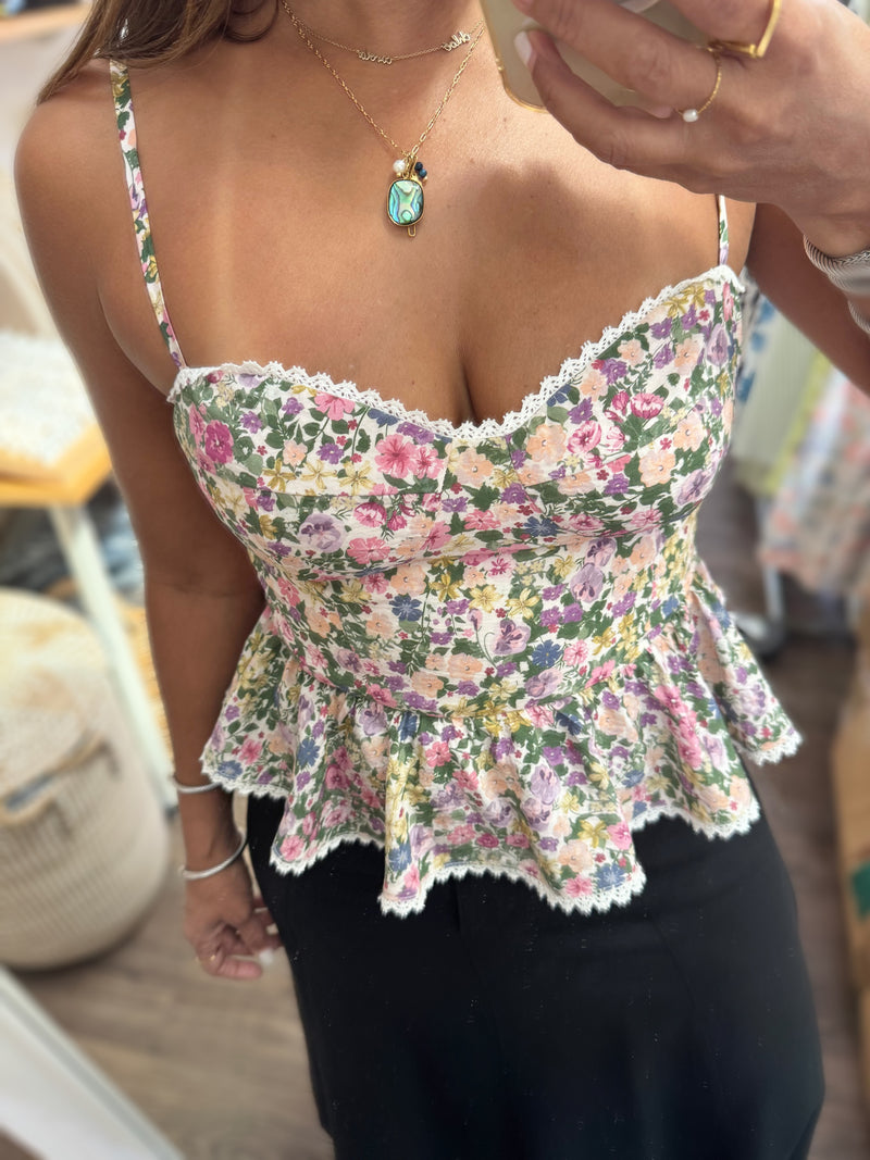 Lavender Mix Cami Top