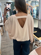 Blush Caftan Top