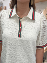 White Lace Top