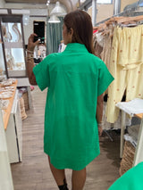 Green Shift Dress