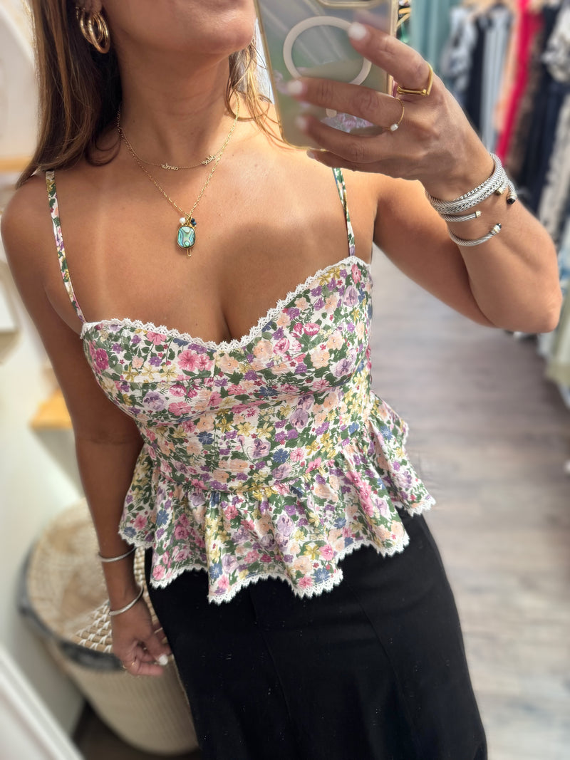 Lavender Mix Cami Top