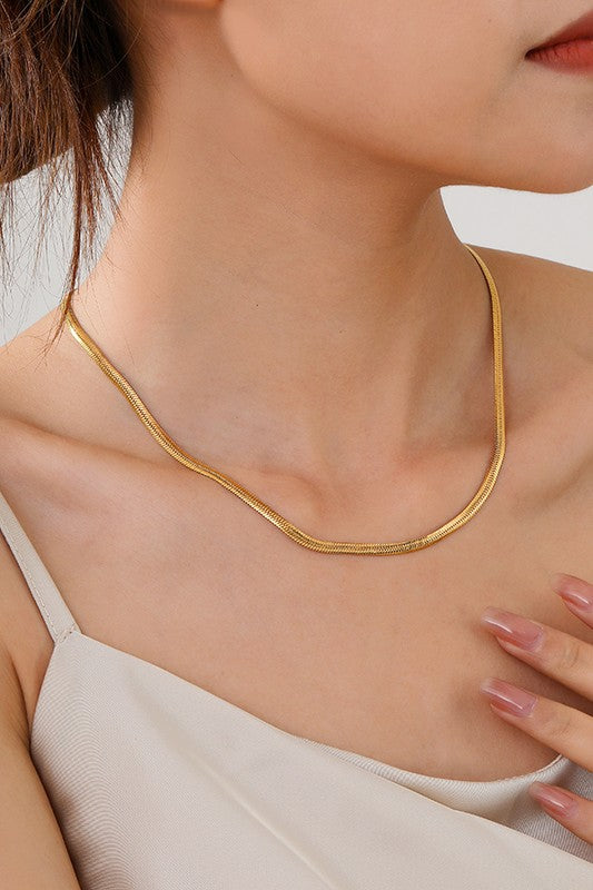 Stainless Steel Chain Necklaces (8 styles available)