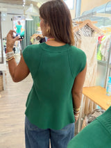 Hunter Green Swing Top