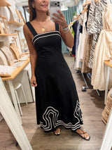 Black & White Detail Dress