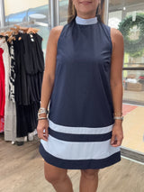 Navy Shift Dress