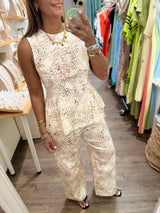 Animal Print Top & Pants Set
