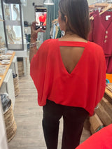 Red Caftan Top