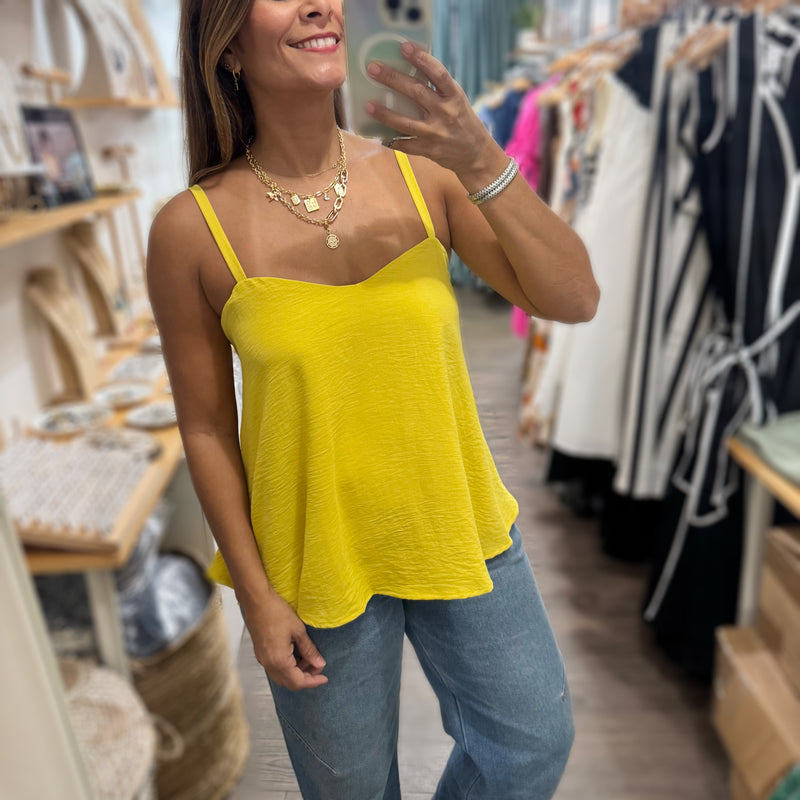 Marigold Flowy Cami Top