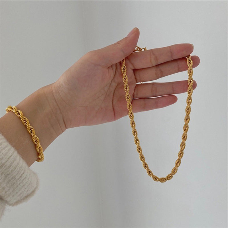 Stainless Steel Chain Necklaces (8 styles available)