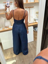 Dark Denim Jumpsuit
