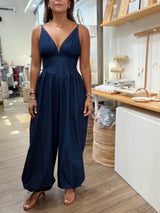 Dark Denim Jumpsuit