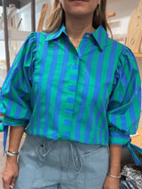 Green & Blue Stripes