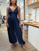 Dark Denim Jumpsuit