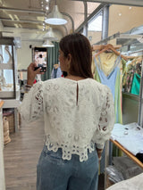 White Lace Top