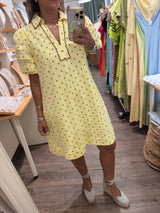 Yellow Polka Dots Dress