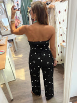 Black & White Polka Dots Jumpsuit