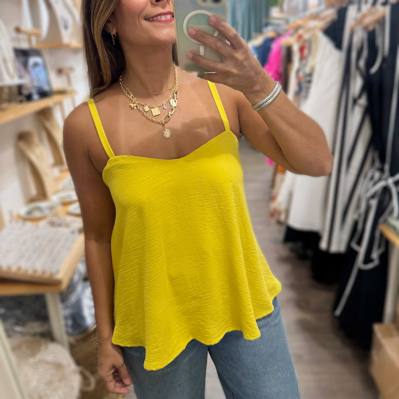 Marigold Flowy Cami Top