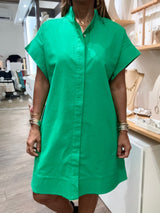 Green Shift Dress
