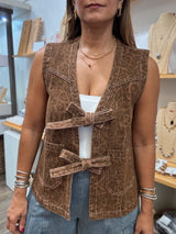 Animal Print Vest/Top